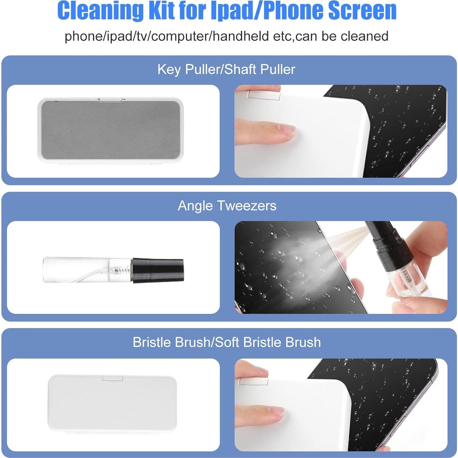 Kit de limpieza 18 en 1 OKCSC para dispositivos electrónicos