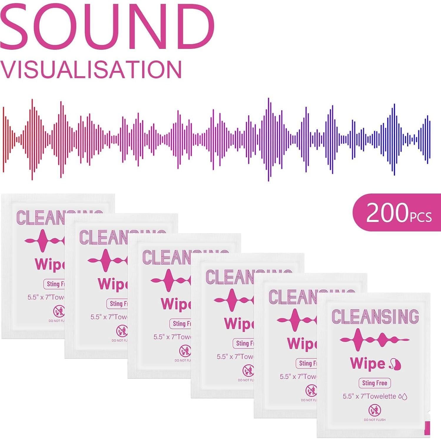 Toallitas de limpieza Timgle 200 unidades para audífonos