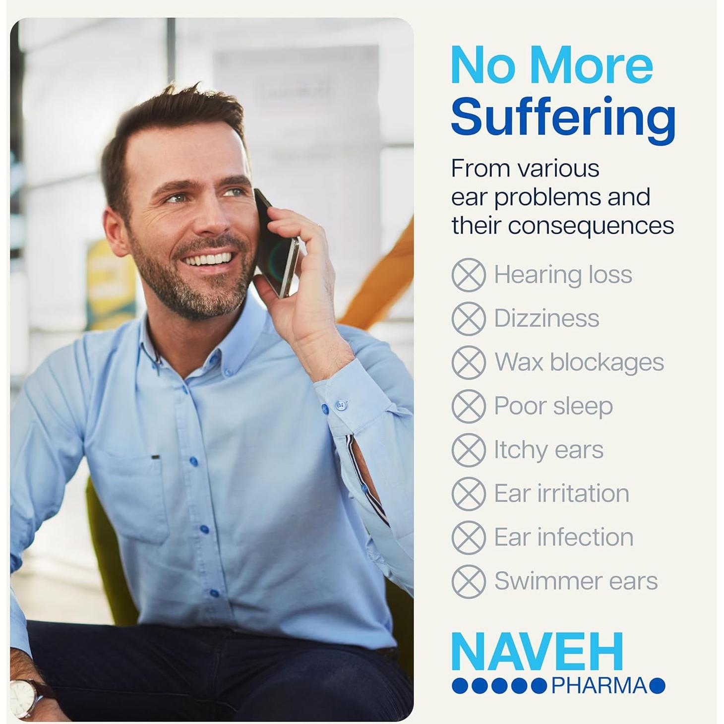 NAVEH PHARMA Gotas Spray para Oídos Naturales 14.79 ml