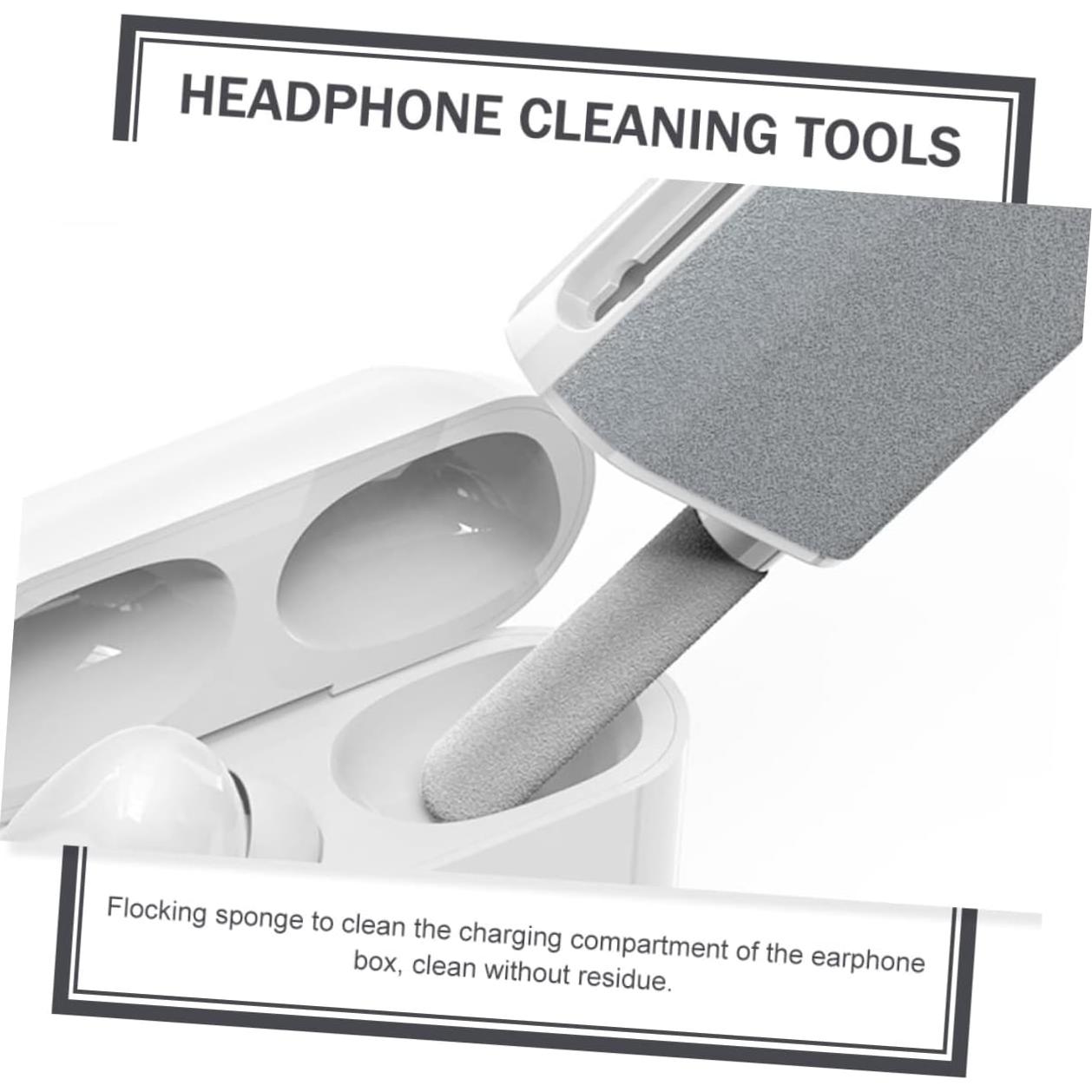 Kit de Limpieza Multifuncional Mikikit 4 Piezas para Auriculares