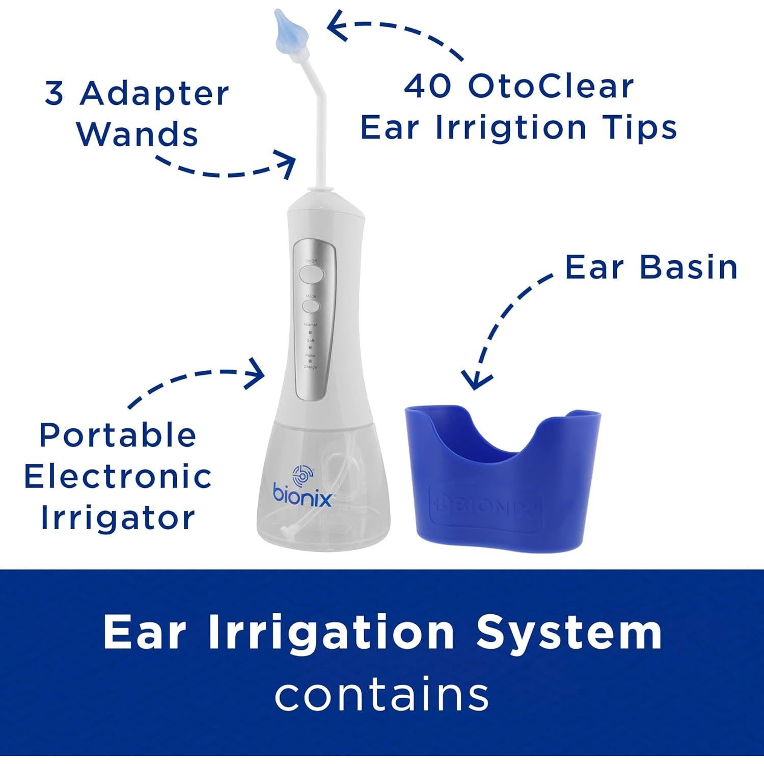 Sistema de Irrigación de Oídos Bionix OtoClear 42 Piezas
