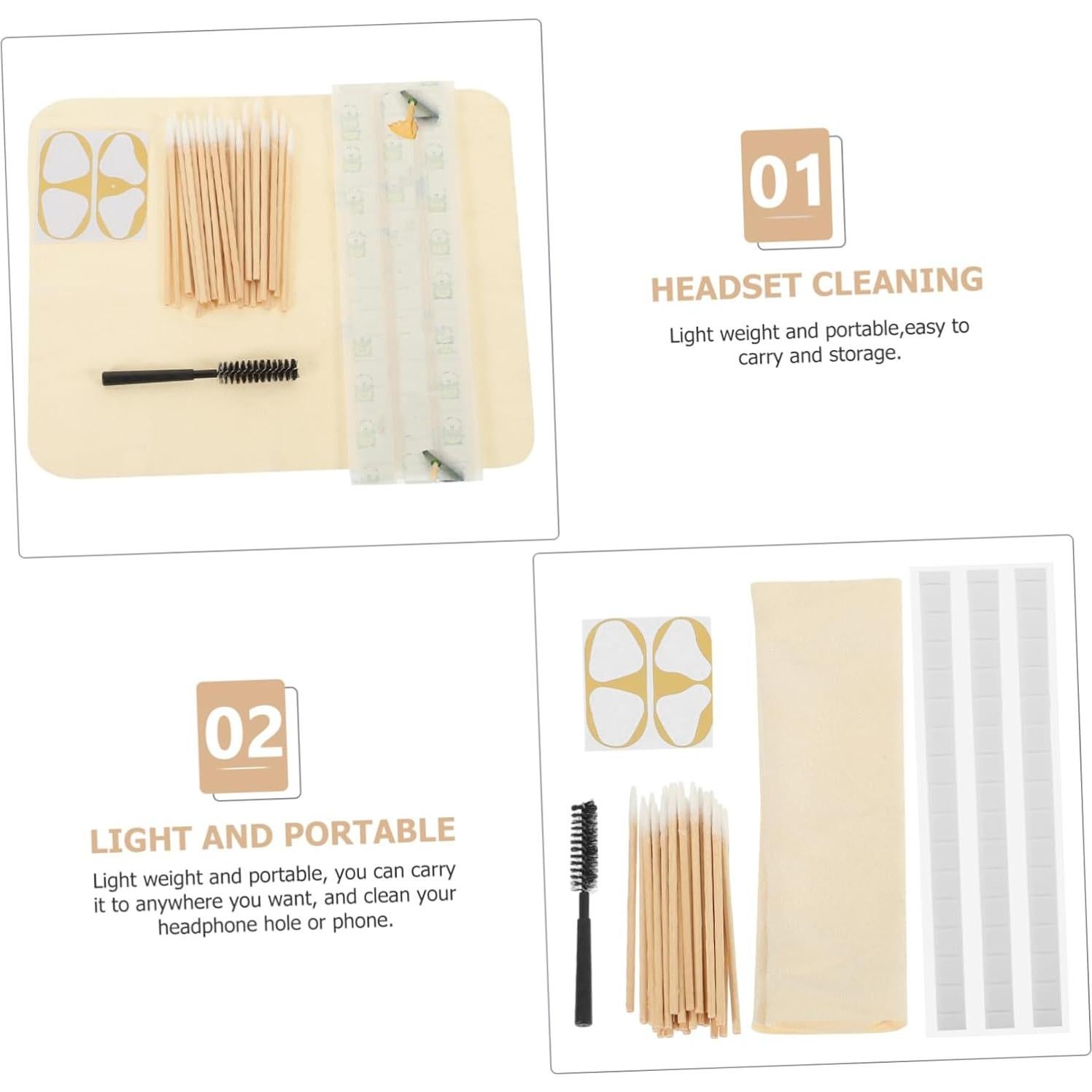 Kit de limpieza de auriculares SWOOMEY 6 piezas portátil