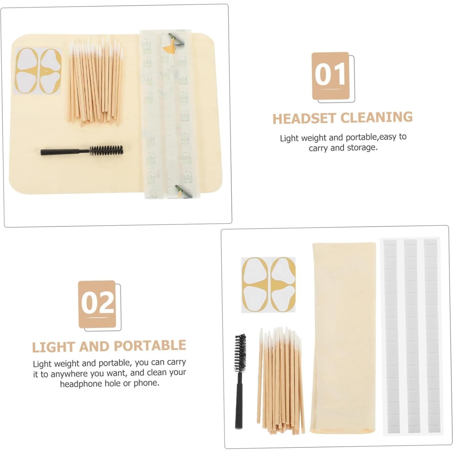 Kit de limpieza de auriculares DIYEAH 6 piezas portátil