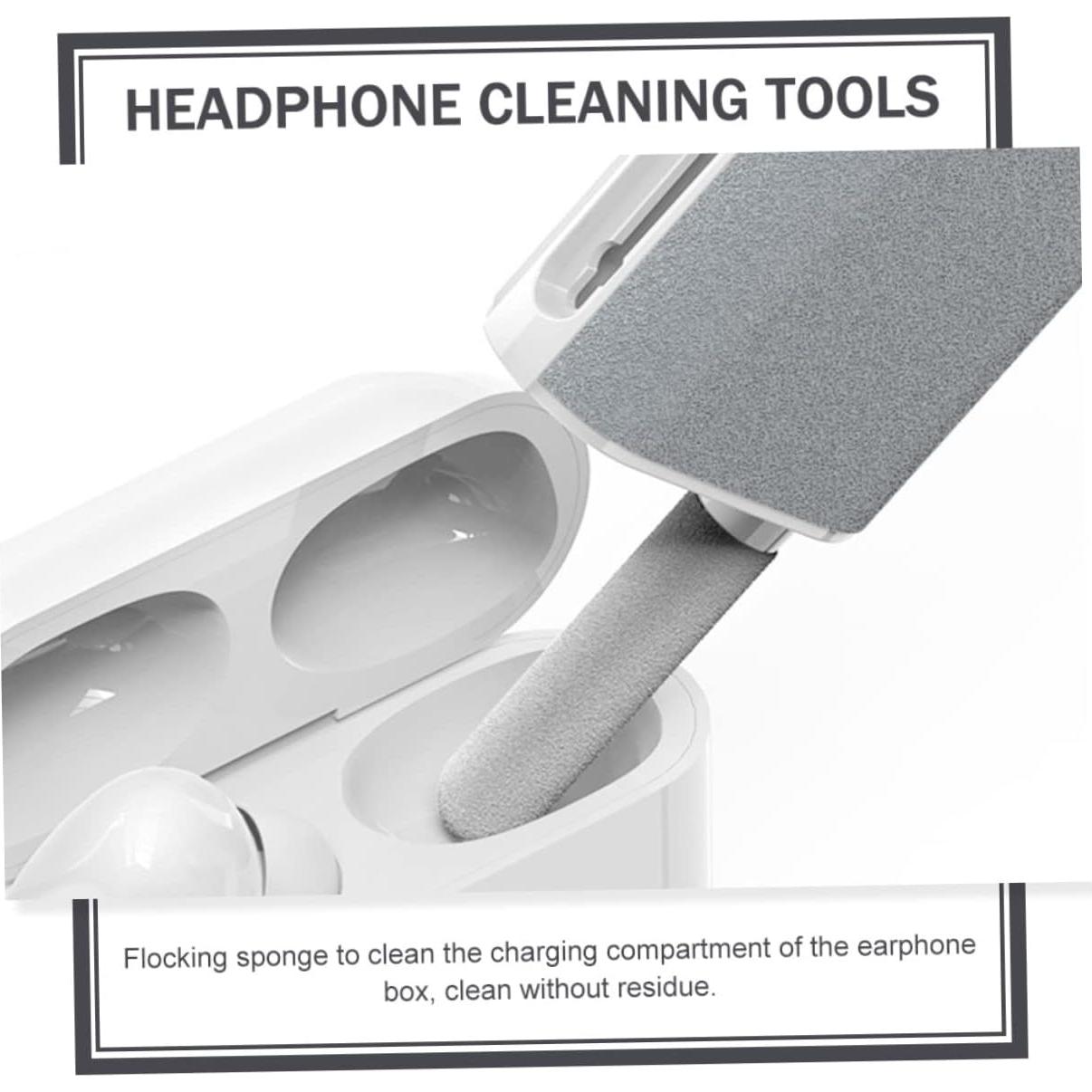 Kit de Limpieza para Auriculares Mikikit 5 Piezas Multifuncional
