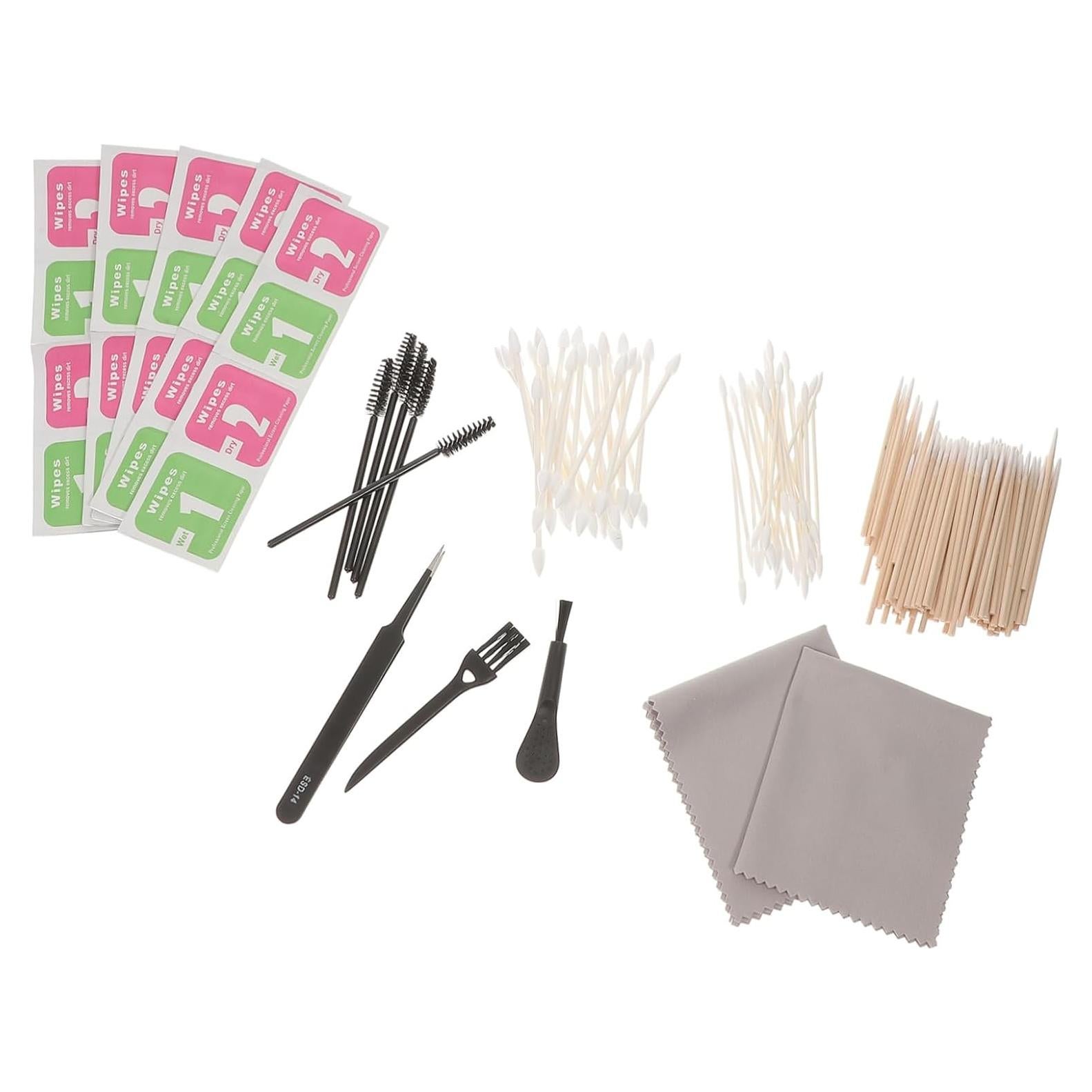 Kit de limpieza para auriculares SEWACC - 10 palitos y cepillo