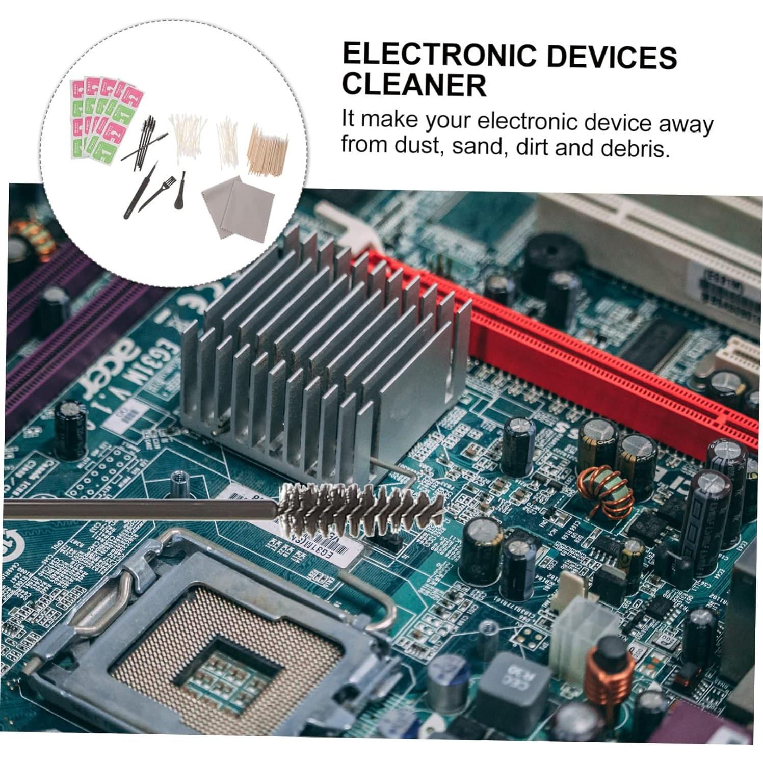 Kit de Limpieza para Auriculares NUOBESTY - 10 Varillas y Paños