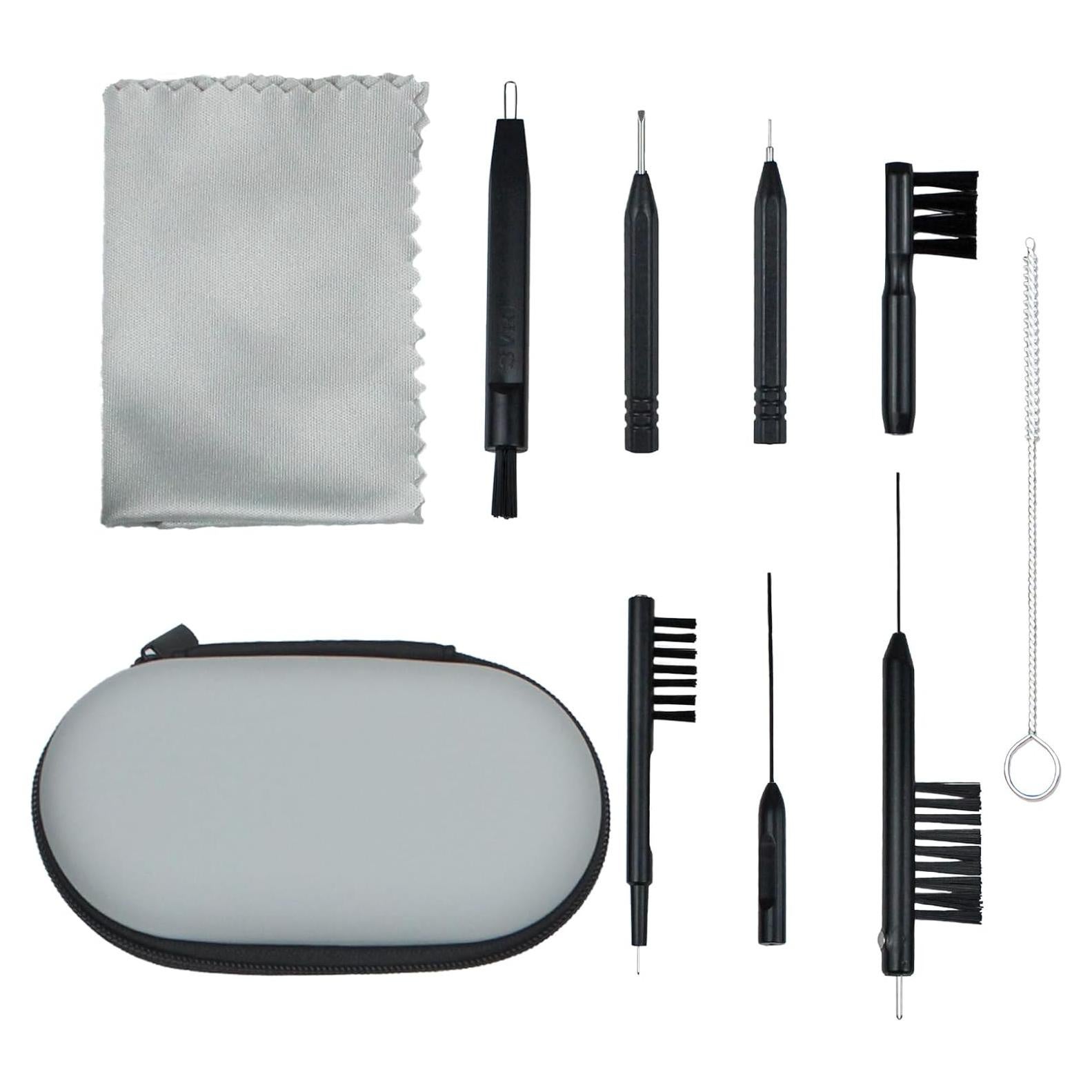 Kit de Limpieza de Audífonos 10 Piezas IAXSEE - Cepillos y Accesorios