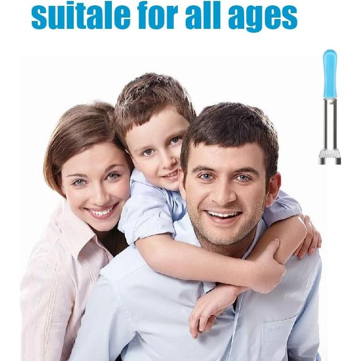 100 Piezas Consejos de Silicona para Limpiar Oídos Angelise