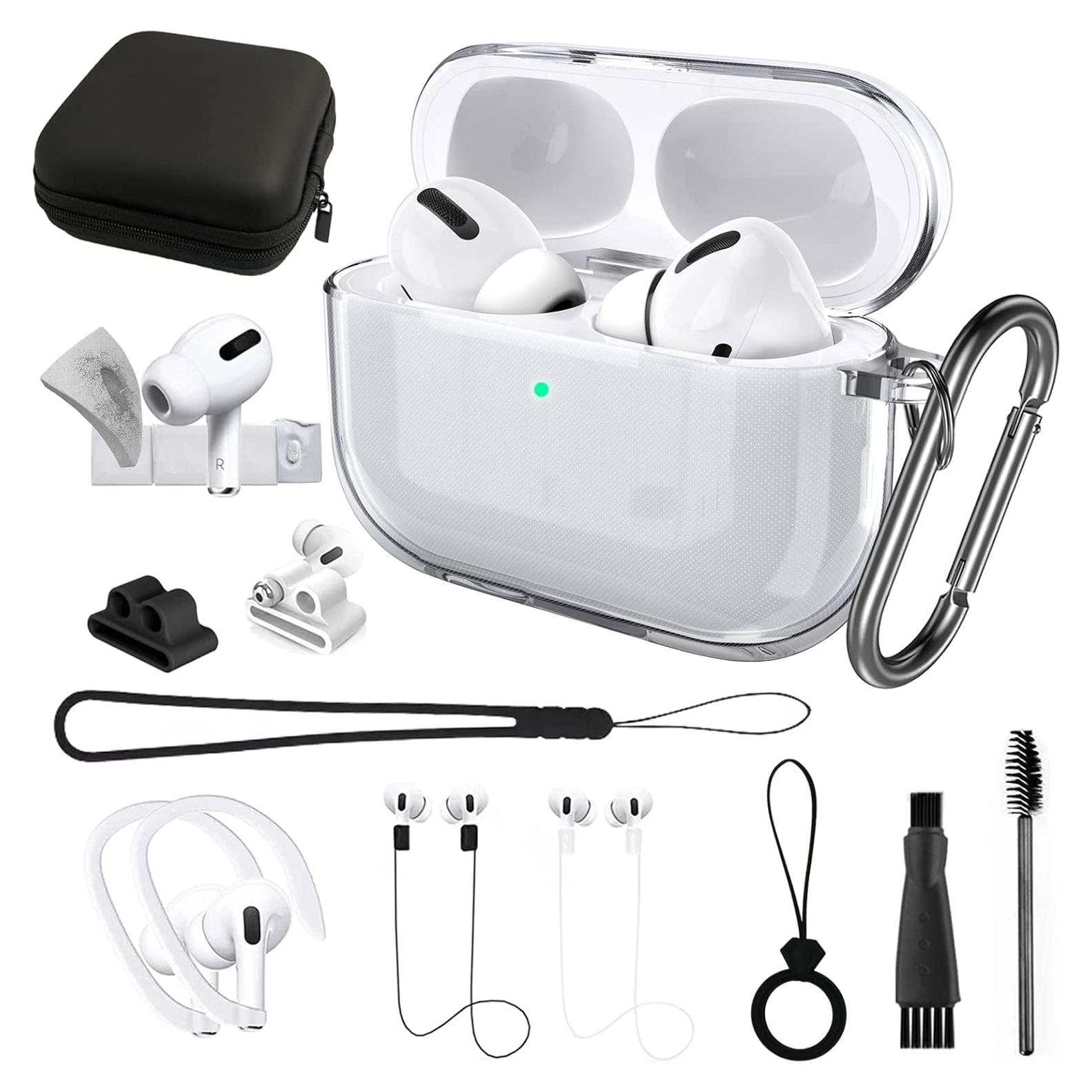 Funda Transparente 13 en 1 para AirPods Pro 2019 GAFKIDFO