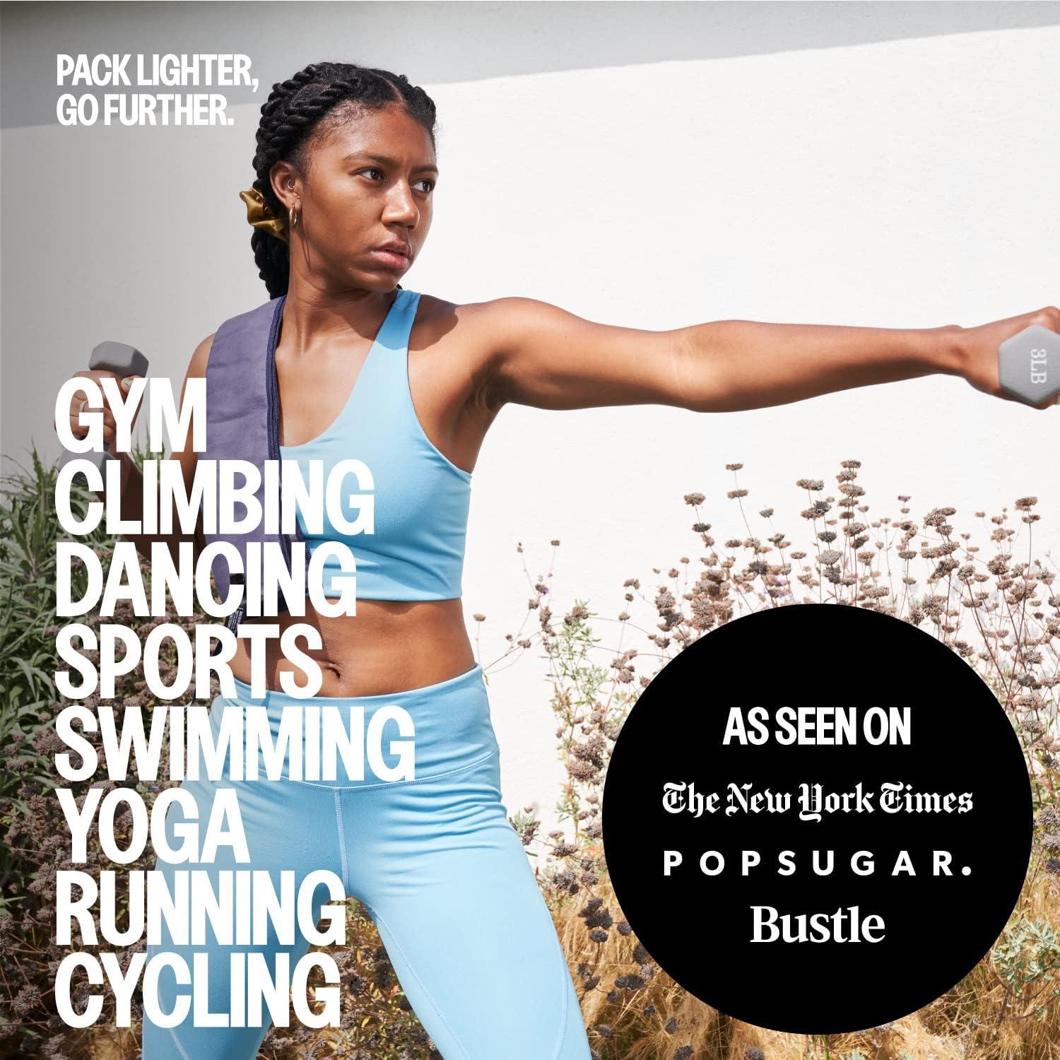 Toalla de Gimnasio Acteon Microfibra 5 Piezas Secado Rápido