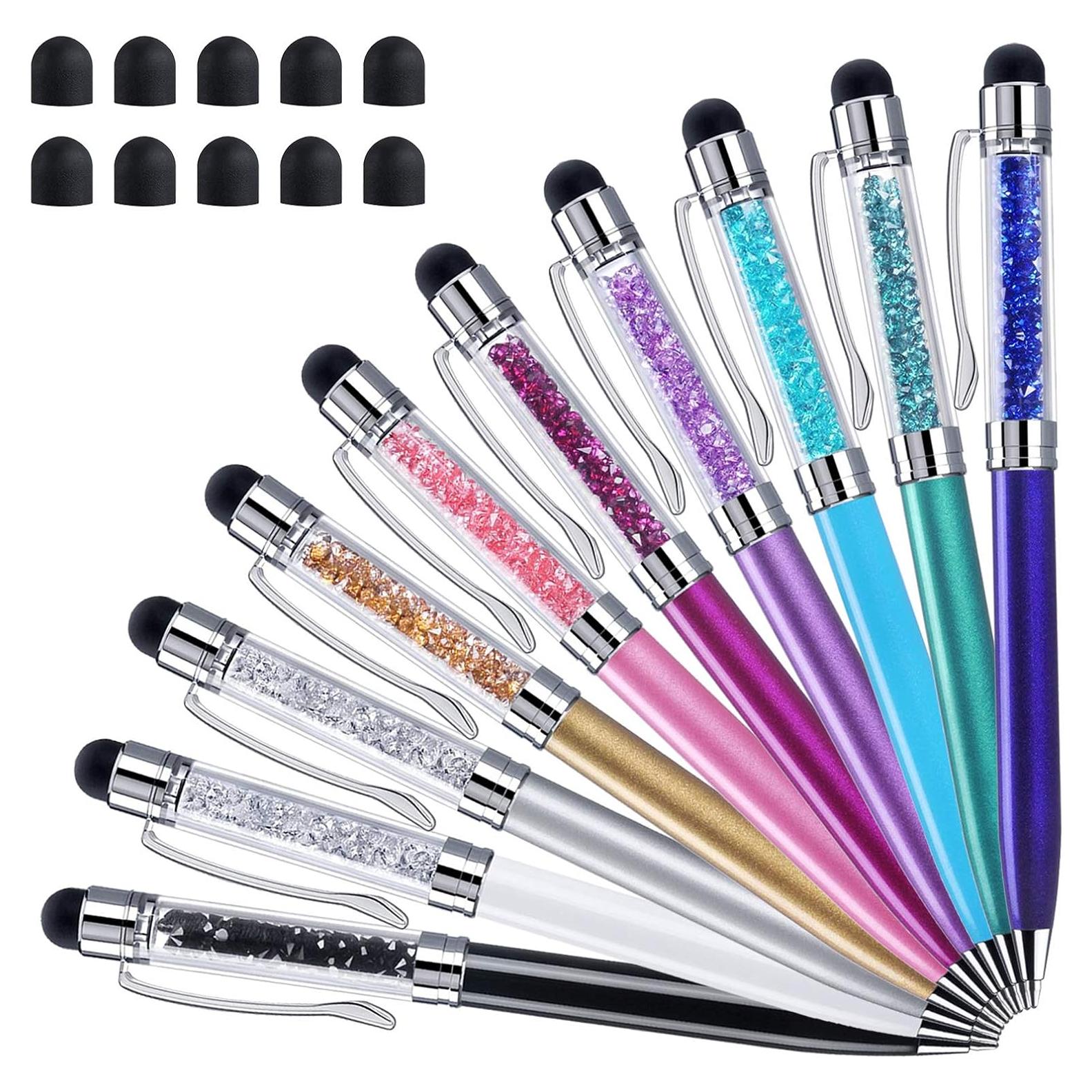 Bolígrafos Stylus 2 en 1 ChaoQ - 10 Colores, Punta 1.0mm