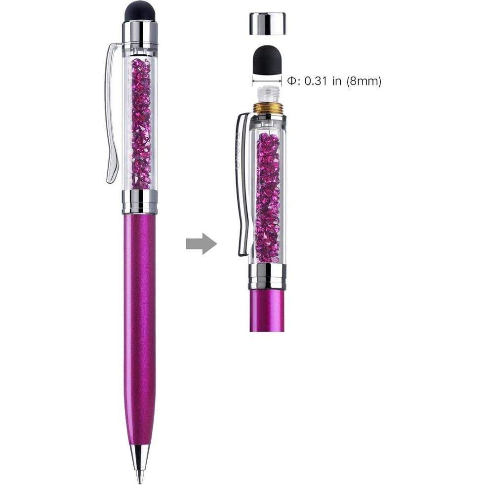 Bolígrafos Stylus 2 en 1 ChaoQ - 10 Colores, Punta 1.0mm
