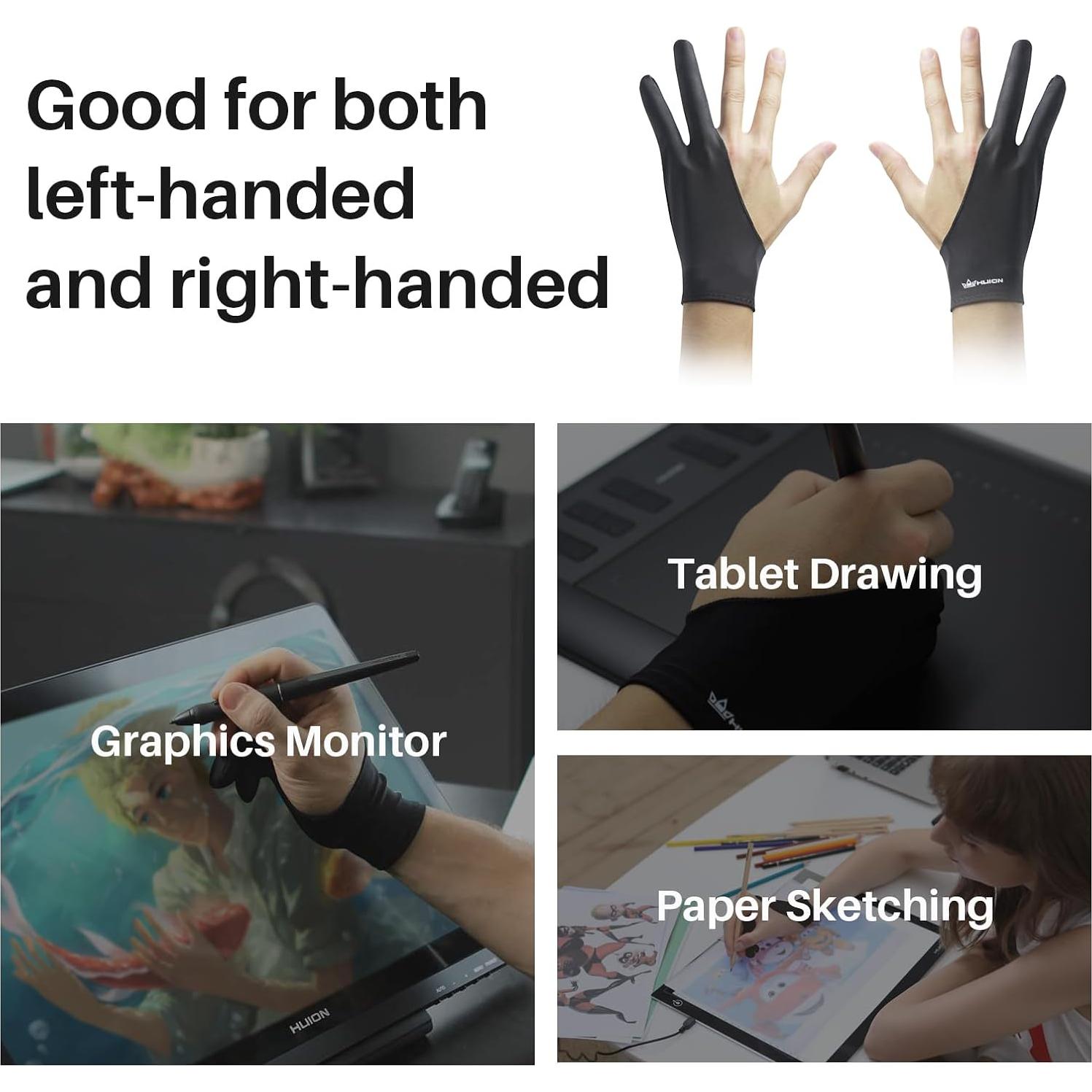 Guante de Rechazo de Palma Huion Mediano para Dibujo