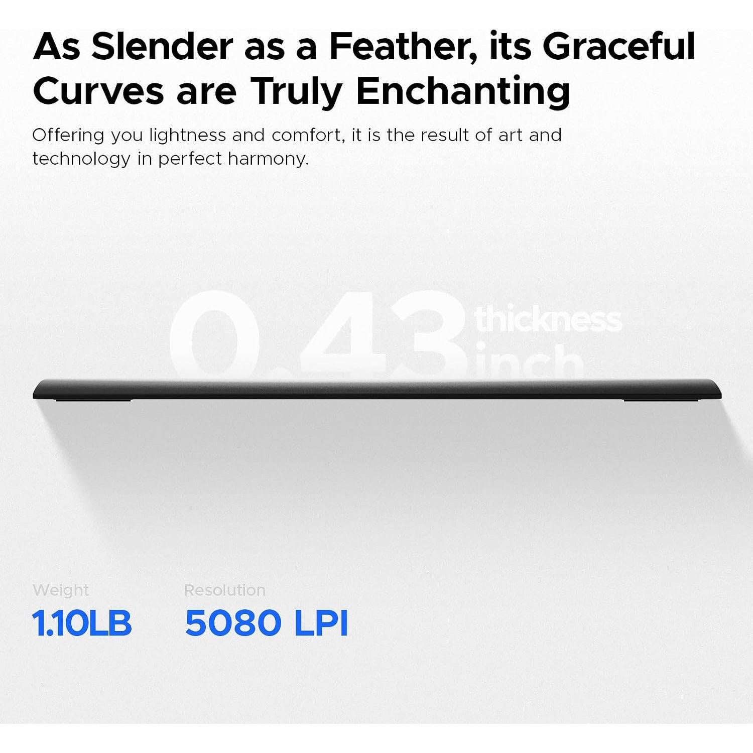 Tableta de Dibujo Gráfico ienRon IES1060 25.4x15.88 cm 8192 Niveles