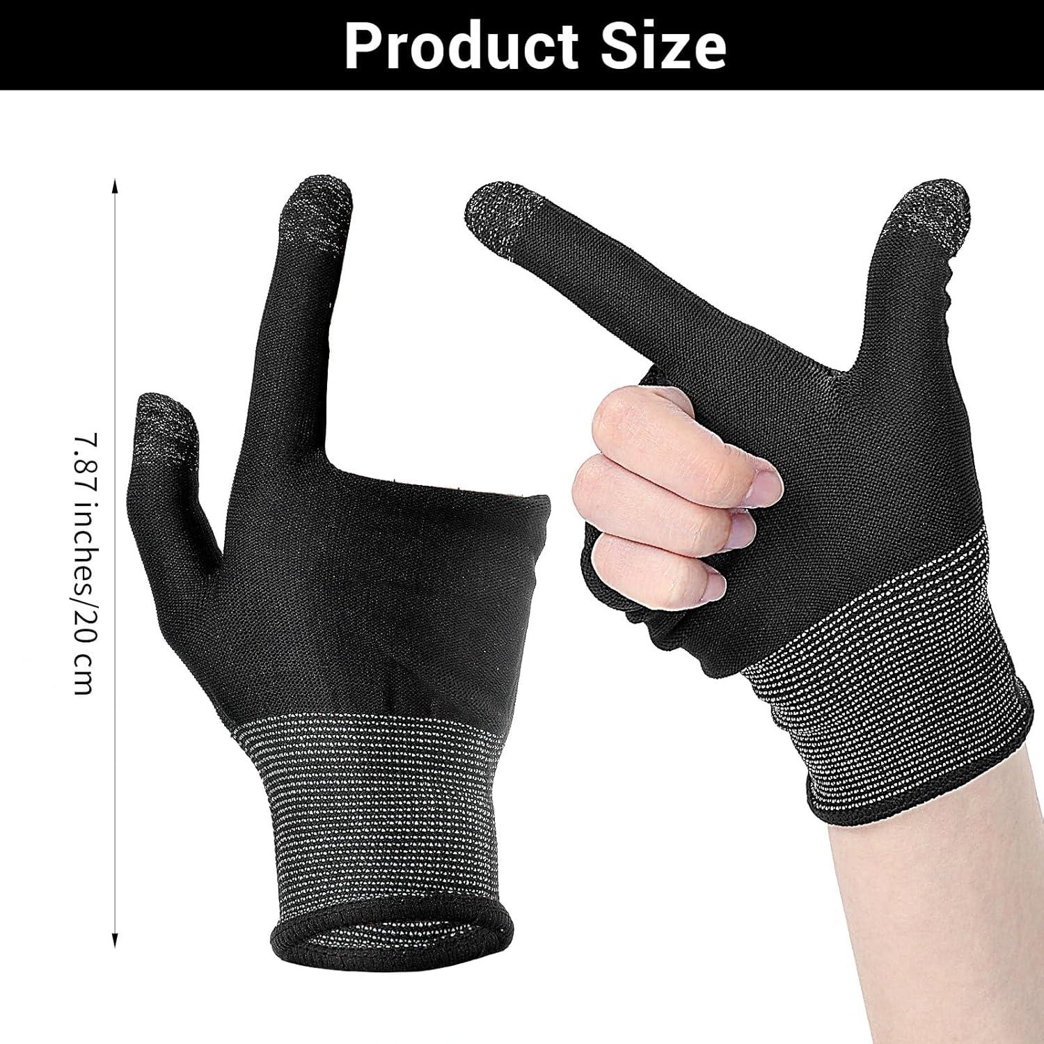 Guantes de Juego Móvil Ptwola Ultra-Finos Táctiles Antisudor