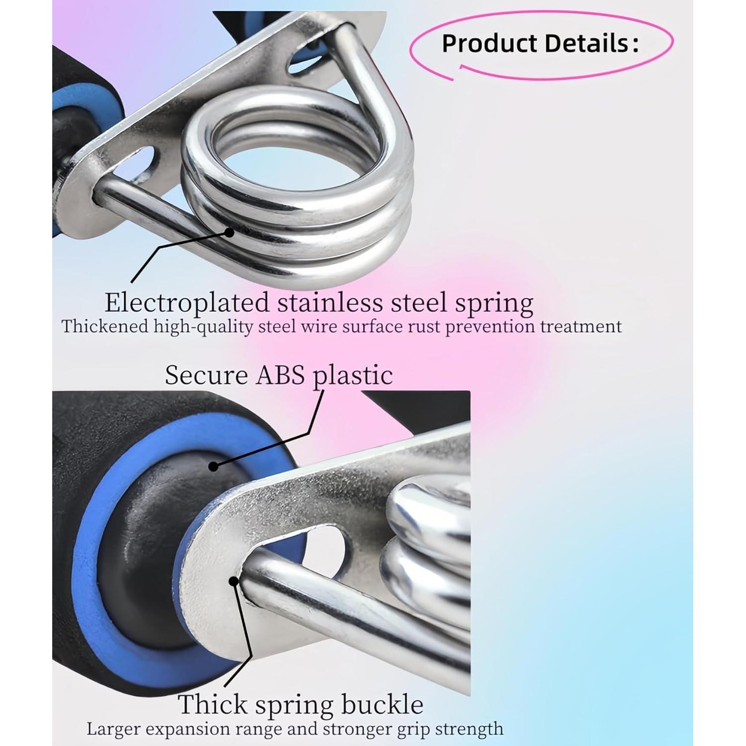 Juego de Fortalecedores de Agarre RyanDesign - 2 Ejercitadores Ergonómicos