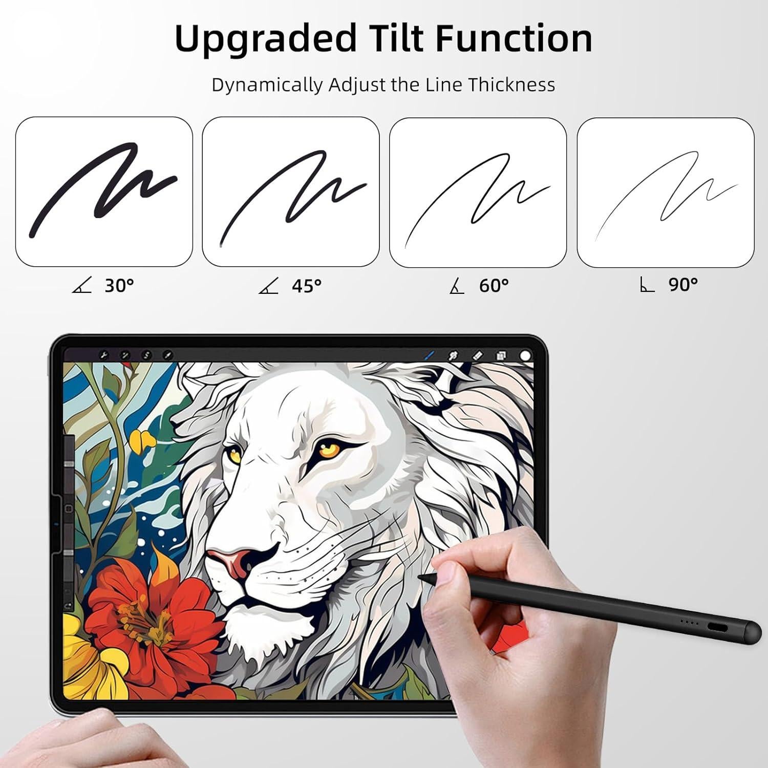 Lápiz Stylus AKTSYS para iPad con Sensibilidad a la Presión