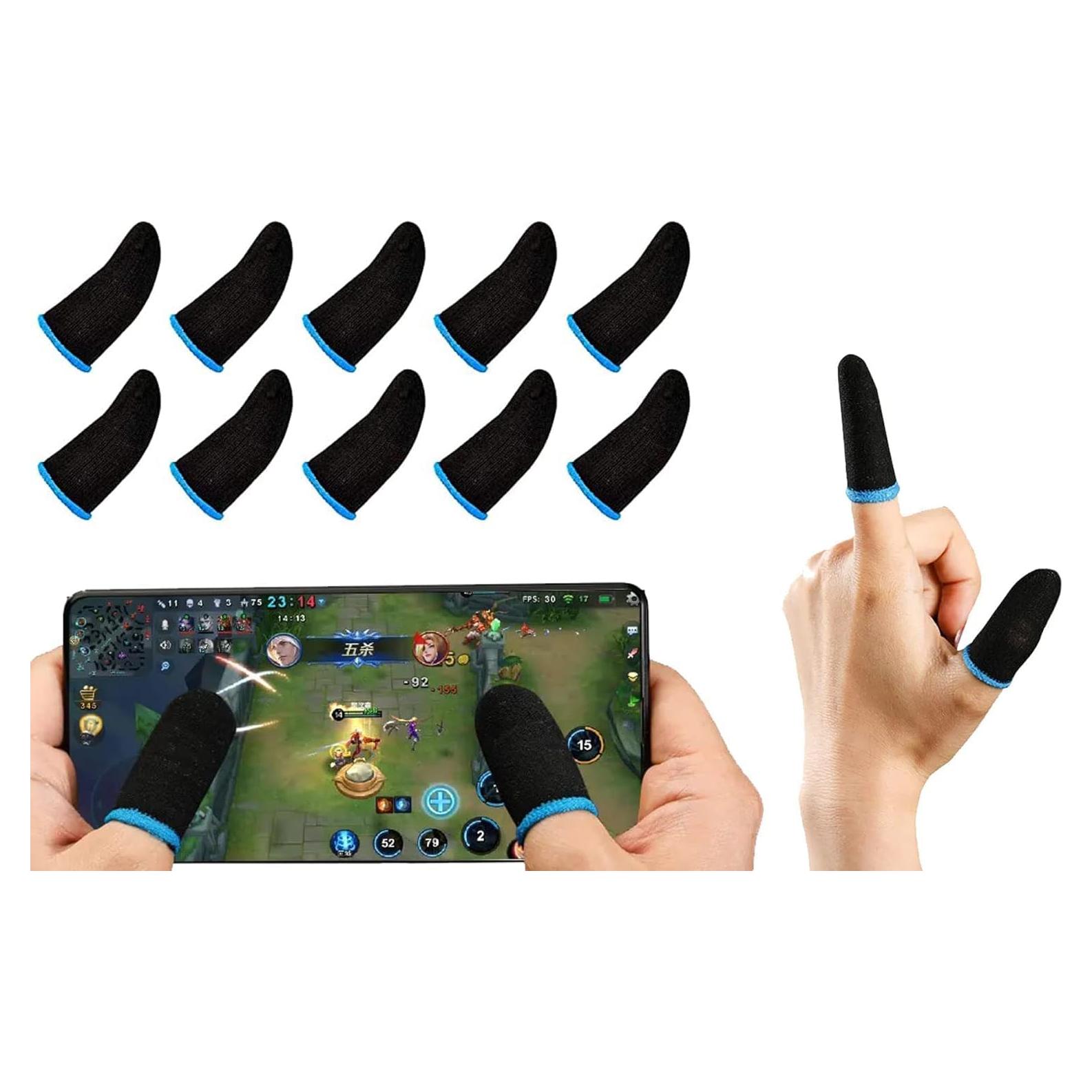 Mangas para Dedos GENDA para Juegos Móviles - Paquete de 10