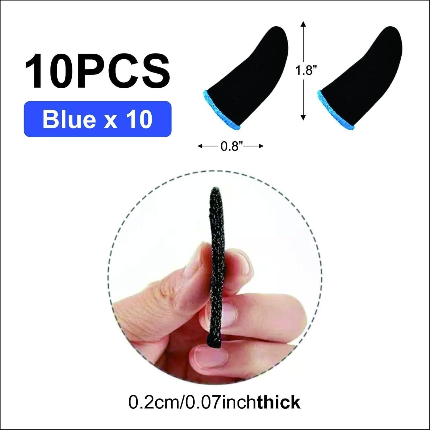 Mangas para Dedos GENDA para Juegos Móviles - Paquete de 10