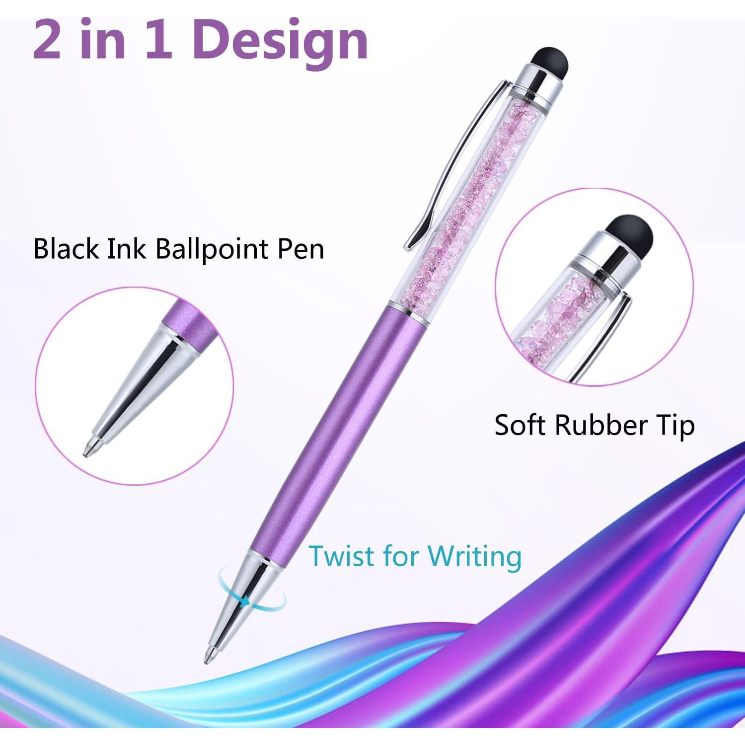Bolígrafos Stylus 2 en 1 OKRAY - Paquete de 6 Colores
