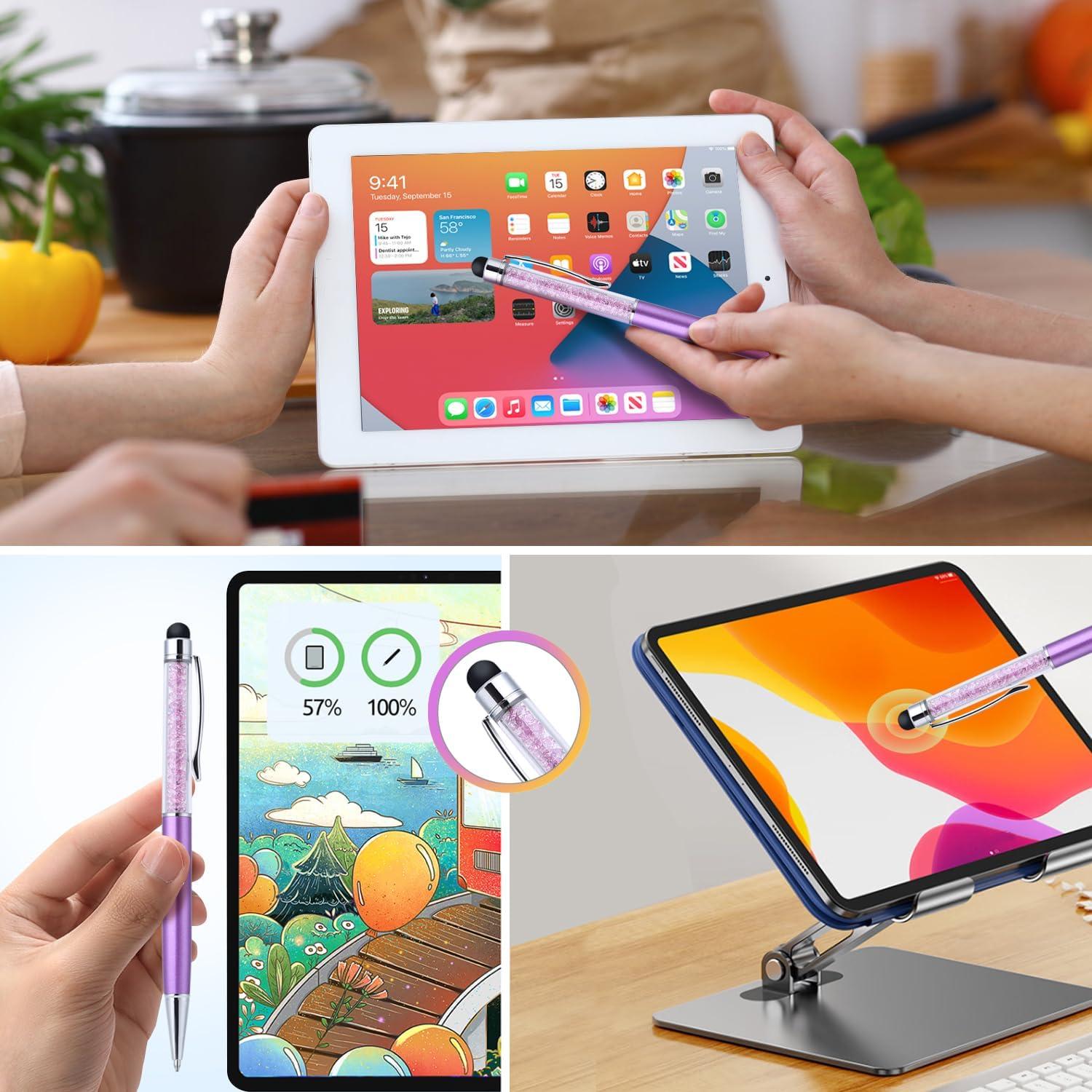 Bolígrafos Stylus 2 en 1 OKRAY - Paquete de 6 Colores