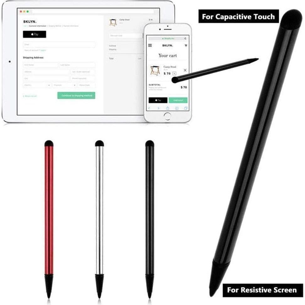 2Pcs Black Stylus Pens for Touch Screens,Stylus Pen Universal Touch Screen capacitive Touch Screen Devices Capacitive Stylus Compatible for iPad,Samsung Galaxy,Touch Screen Smartphones, Accessories