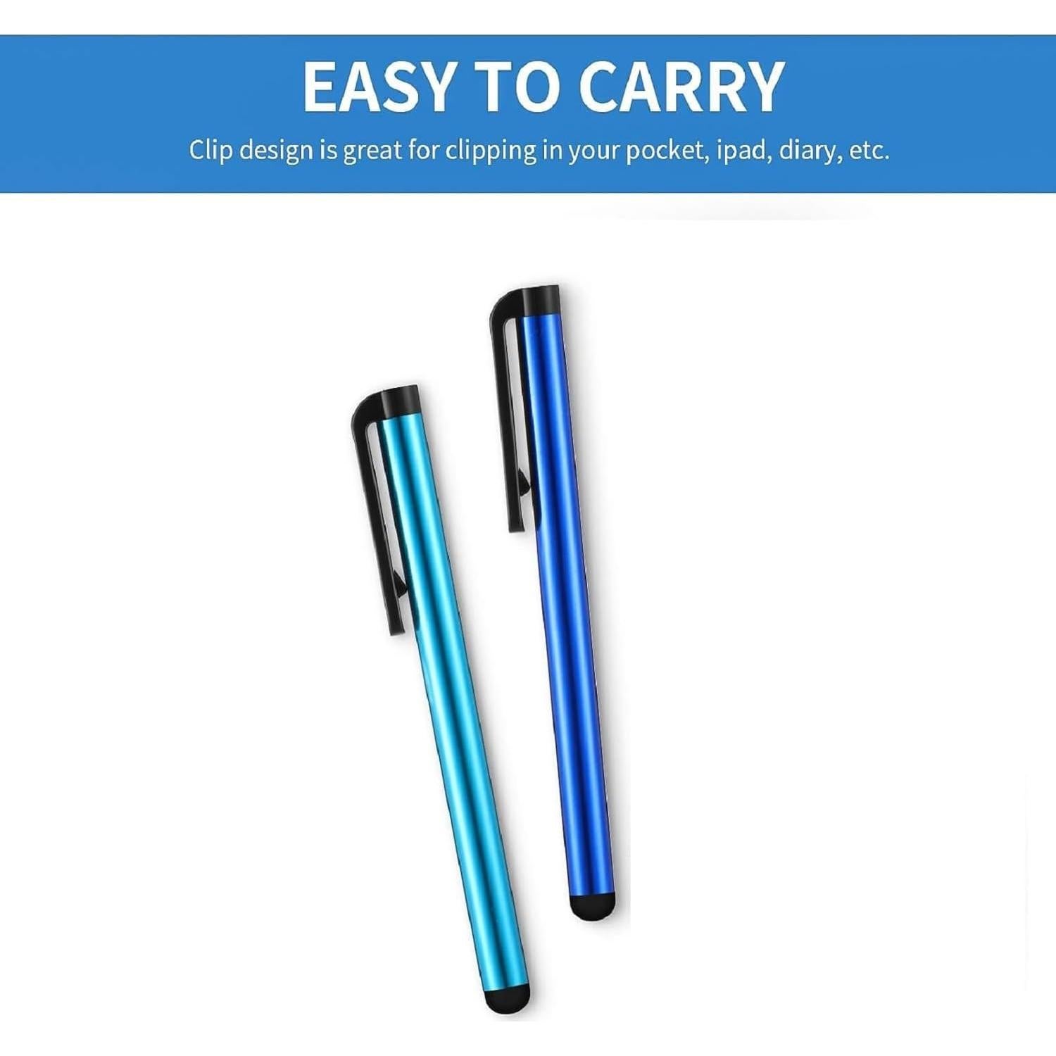 Outus 60 Bolígrafos Estilográficos Táctiles Universales 10 Colores