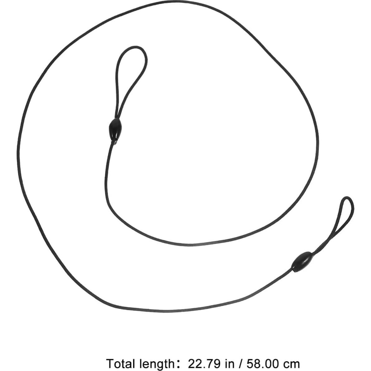 Lazos Colgantes Gadpiparty 10pcs Plástico Negro 58cm