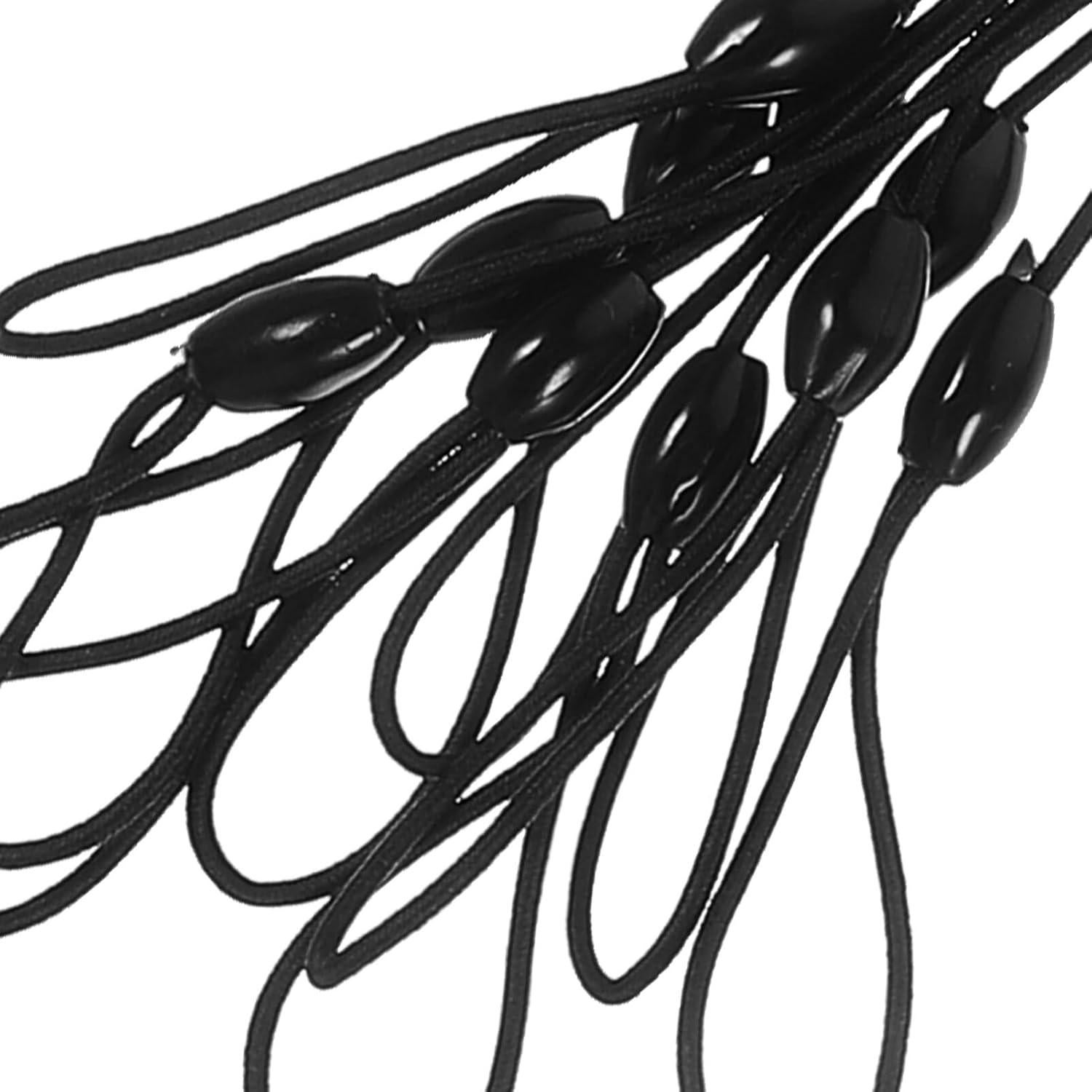 Lazos Colgantes Gadpiparty 10pcs Plástico Negro 58cm