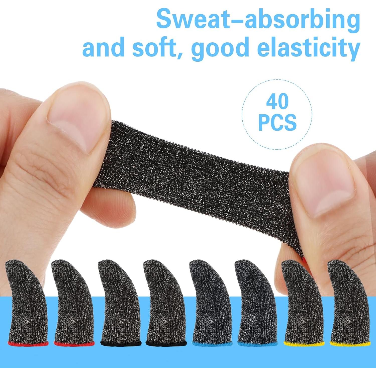 40 Pcs Dedales para Juegos Móviles Tyqour - Multicolor