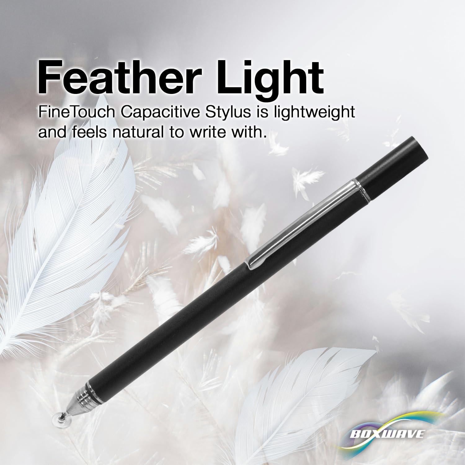 Bolígrafo Stylus BoxWave Capacitivo FineTouch Negro