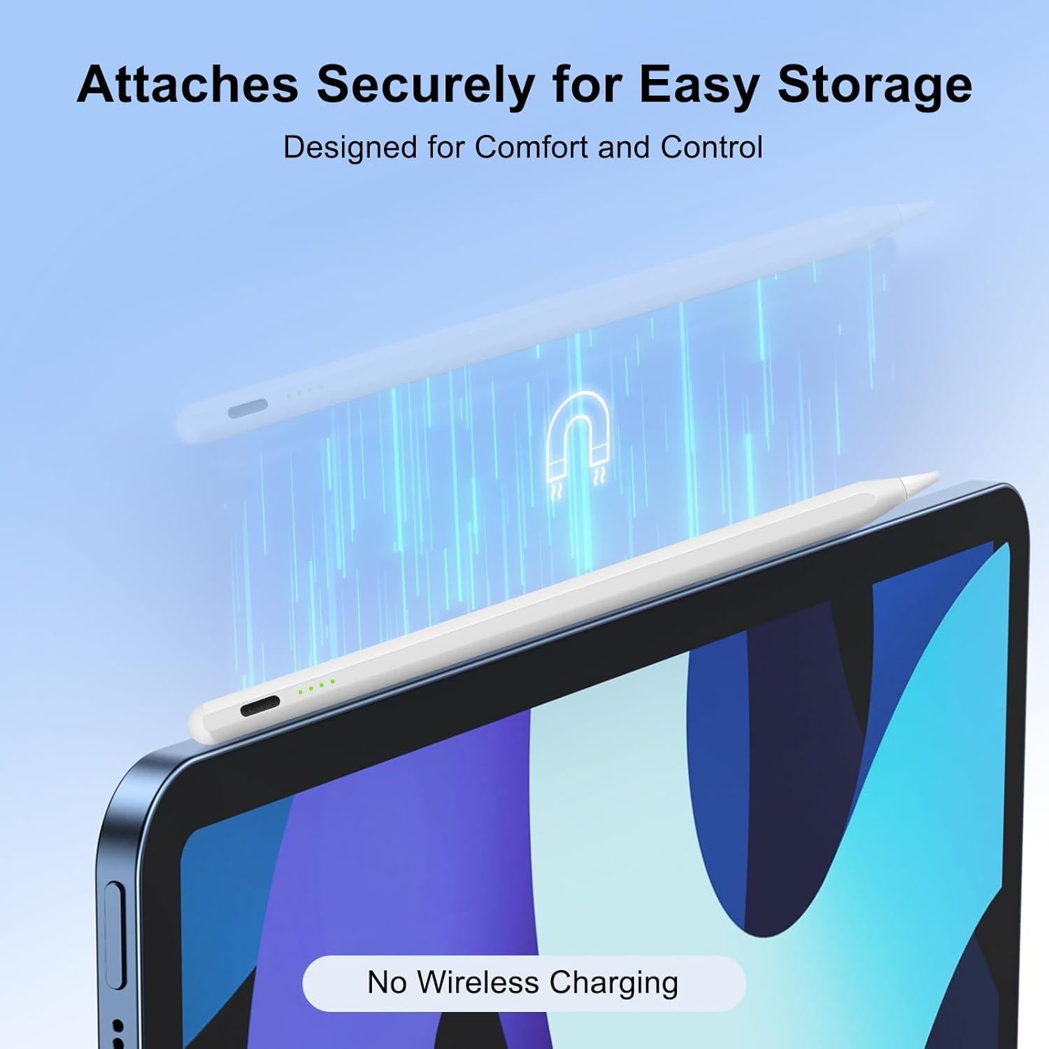 Lápiz Stylus Zealoire para iPad 6-11ª Gen Carga Rápida