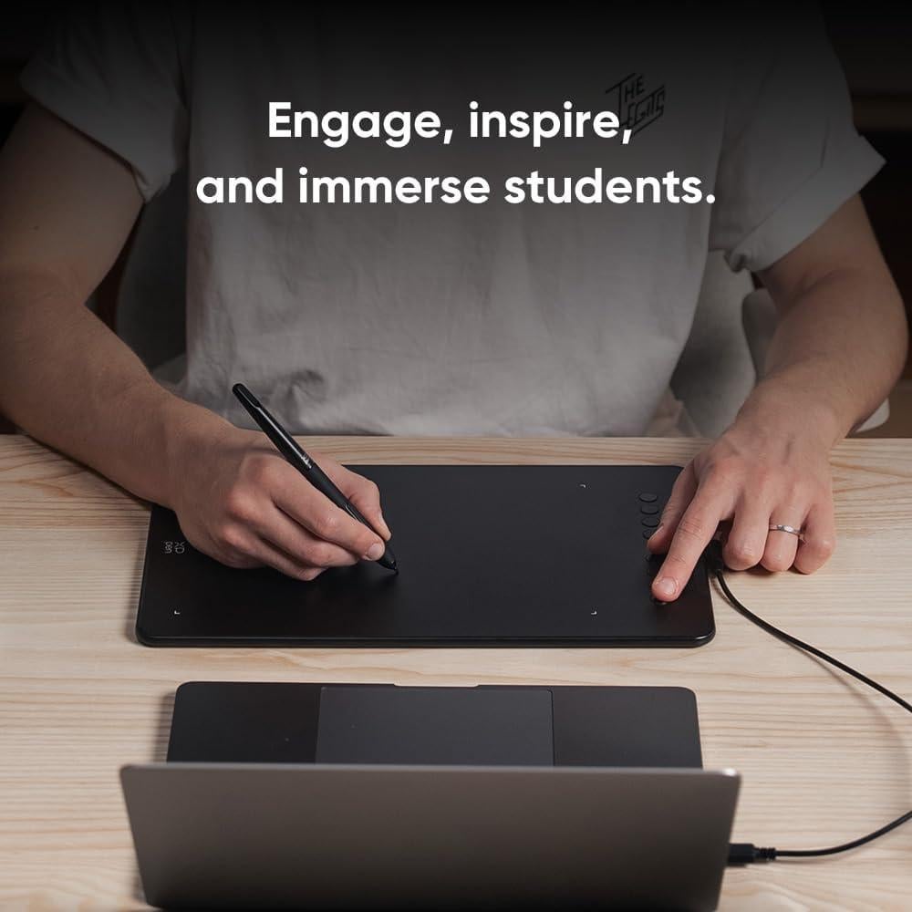 Tableta de Dibujo XPPen Deco 01 V3, 16384 Niveles de Presión