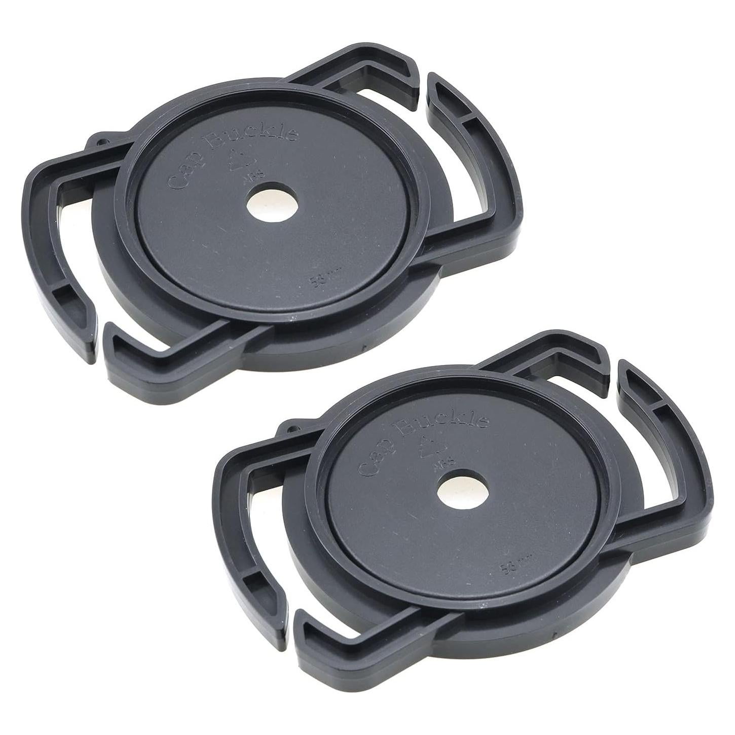 Soporte de Tapa de Lente de Cámara E-excepcional 2 Pcs 52mm 58mm 67mm