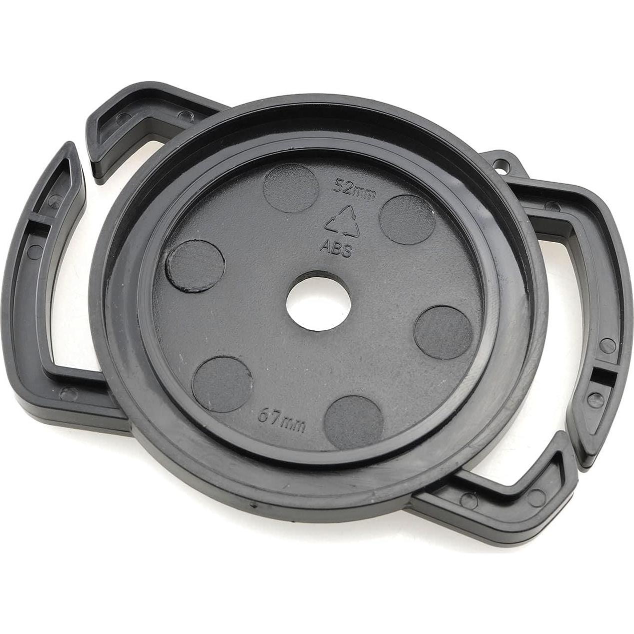 Soporte de Tapa de Lente de Cámara E-excepcional 2 Pcs 52mm 58mm 67mm