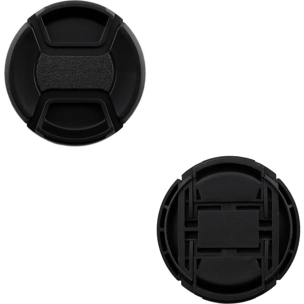 Paquete de 3 tapas de lente 58mm + correas Keabroir