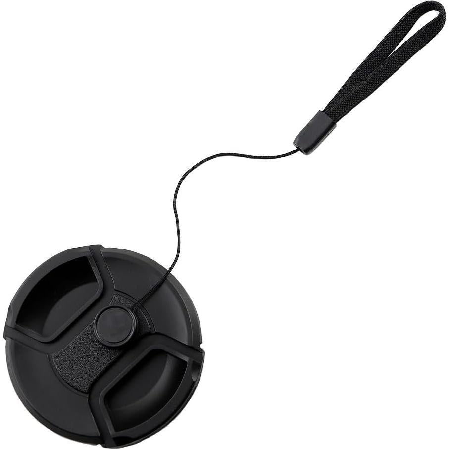 Paquete de 3 tapas de lente 55mm + soporte Keabroir