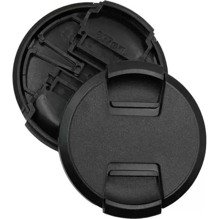 Tapa de Lente 55mm Shenligod 2 Pcs con Correa para DSLR
