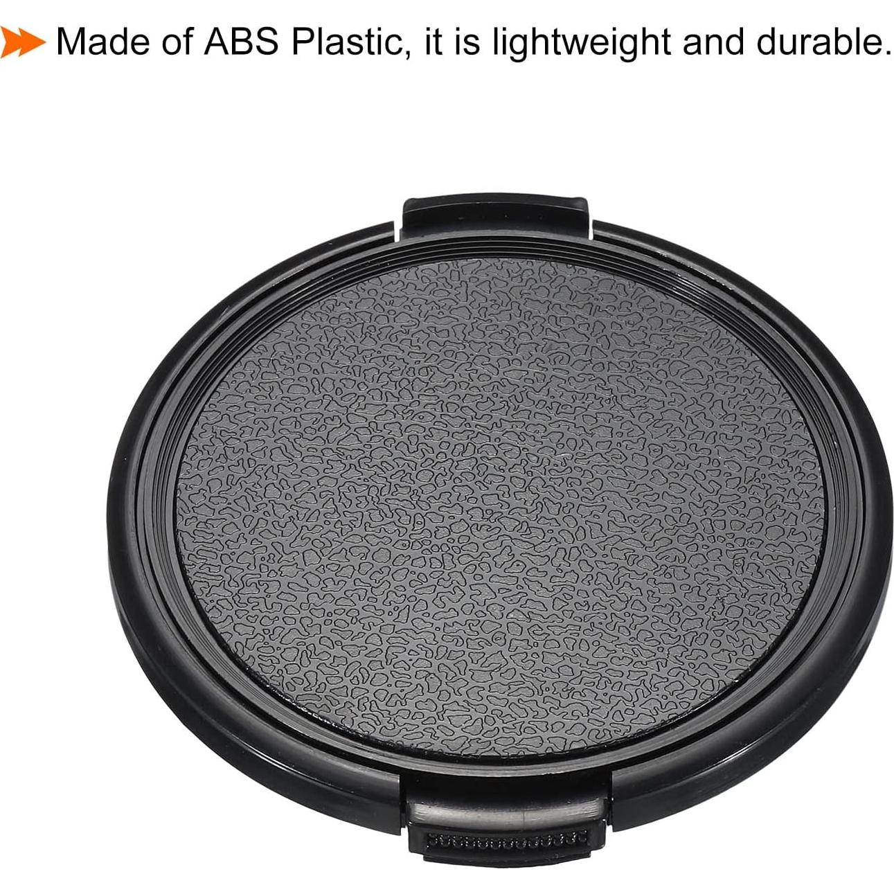 Tapa de Lente PATIKIL 67mm con Paño de Microfibra - Paquete de 2