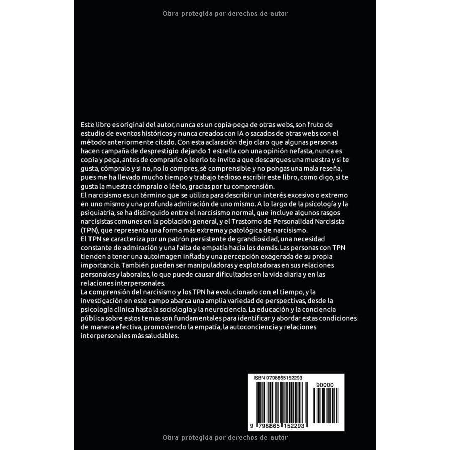 Reflejos Narcisistas: Explorando el Laberinto del Narcisismo (Spanish Edition)