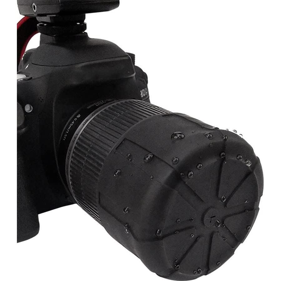 Cubierta de lente de silicona KVSERT 3 piezas 65-110mm