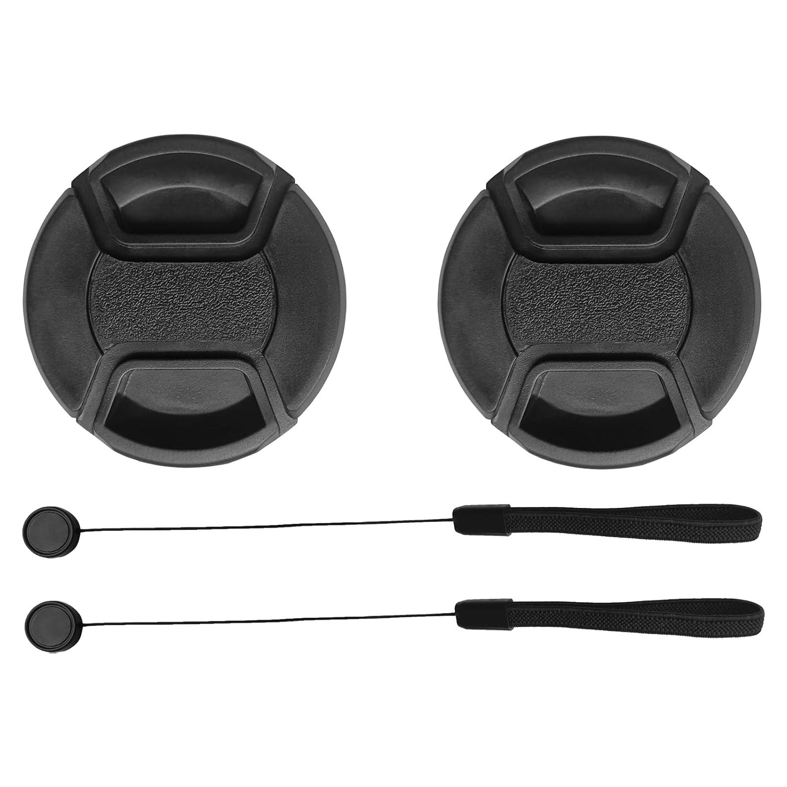 Tapa de Lente de 52mm para Nikon AF-S DX 18-55mm - 2 Piezas