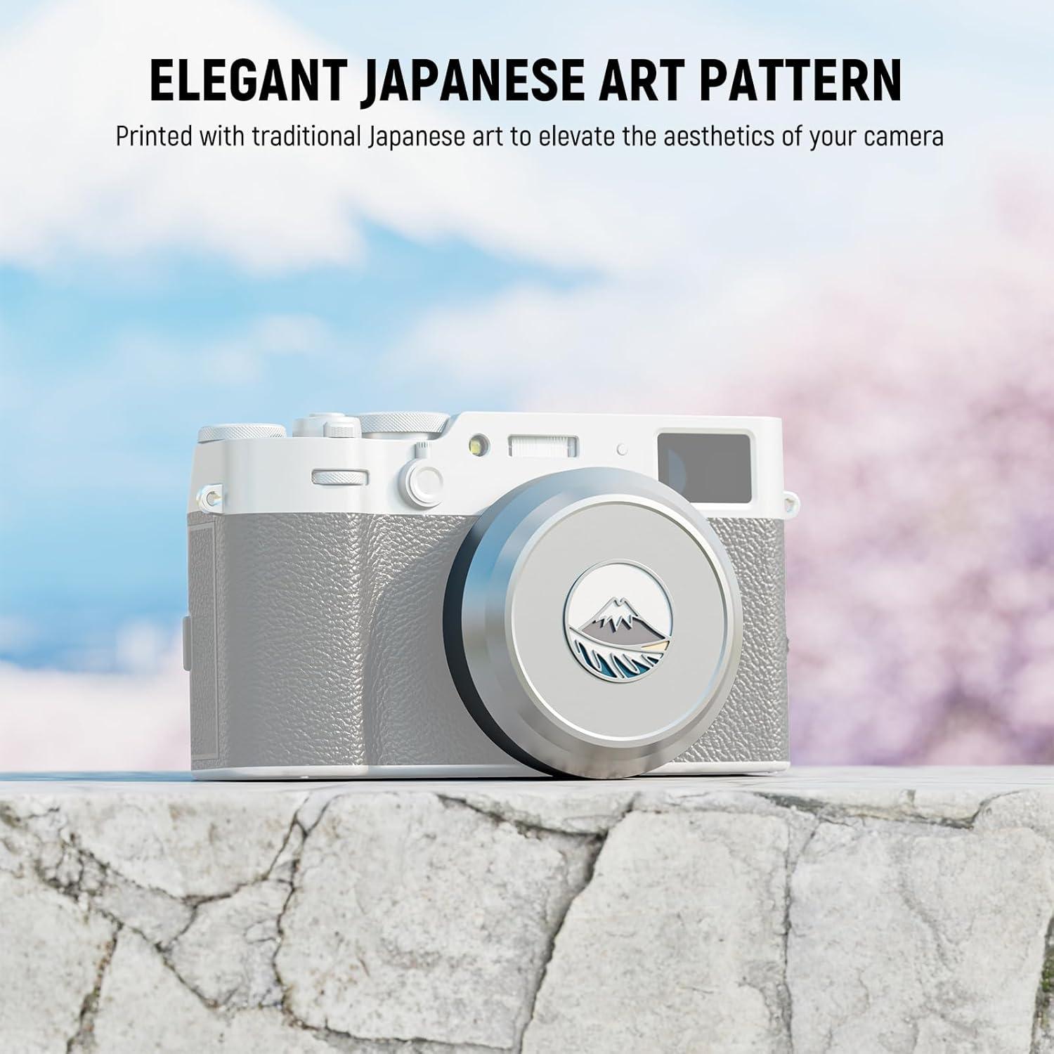 Tapa de Lente NEEWER para Fujifilm X100V/X100VI - Plateada