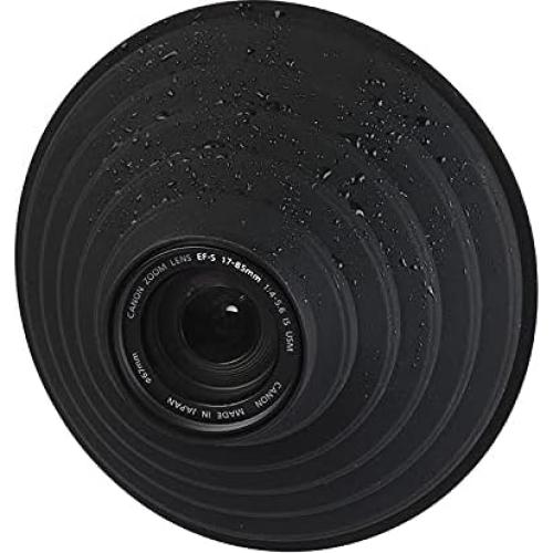 Capucha de lente de cámara STSEETOP 70-90mm colapsable