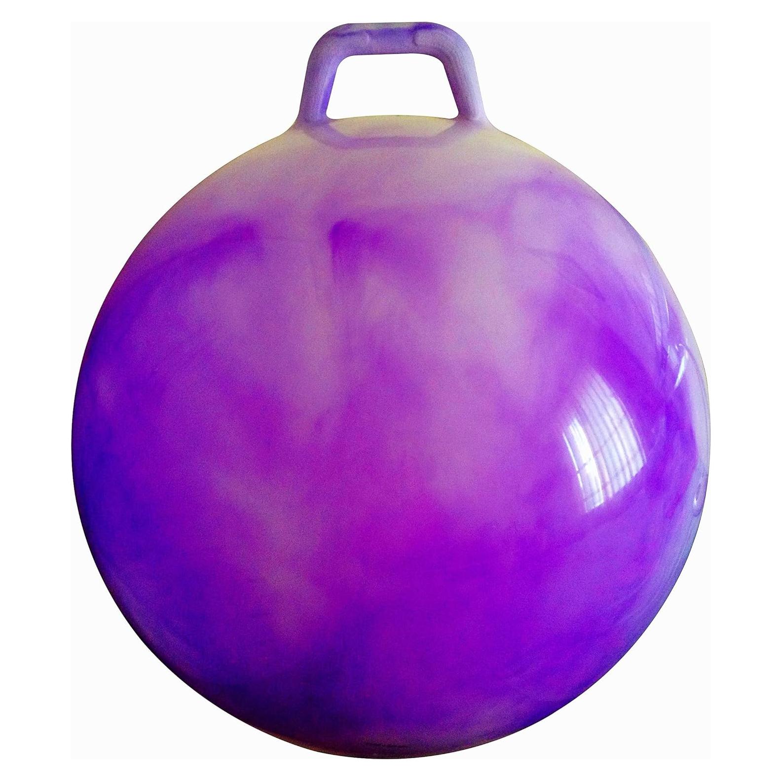 Pelota Saltarina AppleRound 50cm Púrpura para Niños 7-10 Años