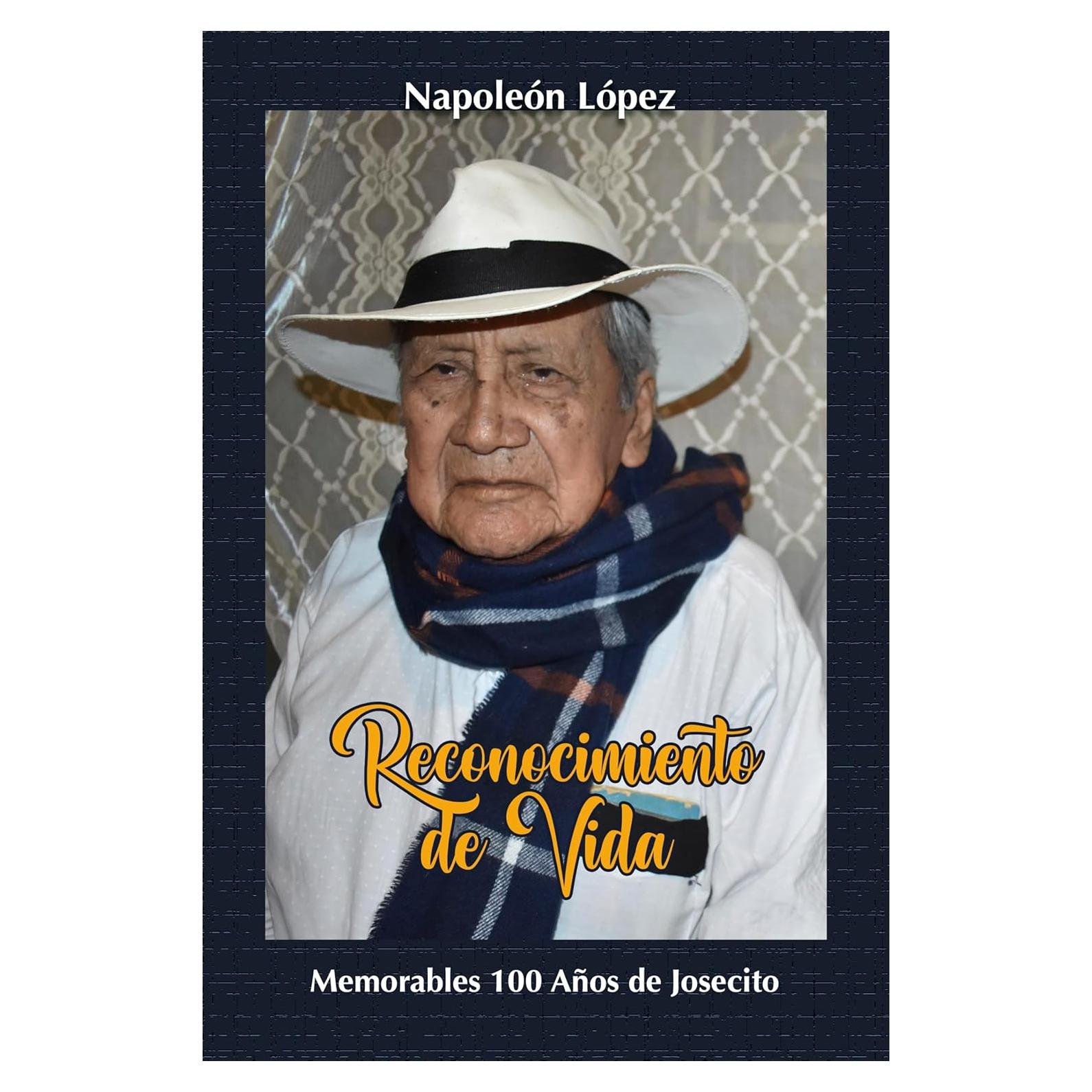 Libro Reconocimiento de Vida Josecito 100 Años Español
