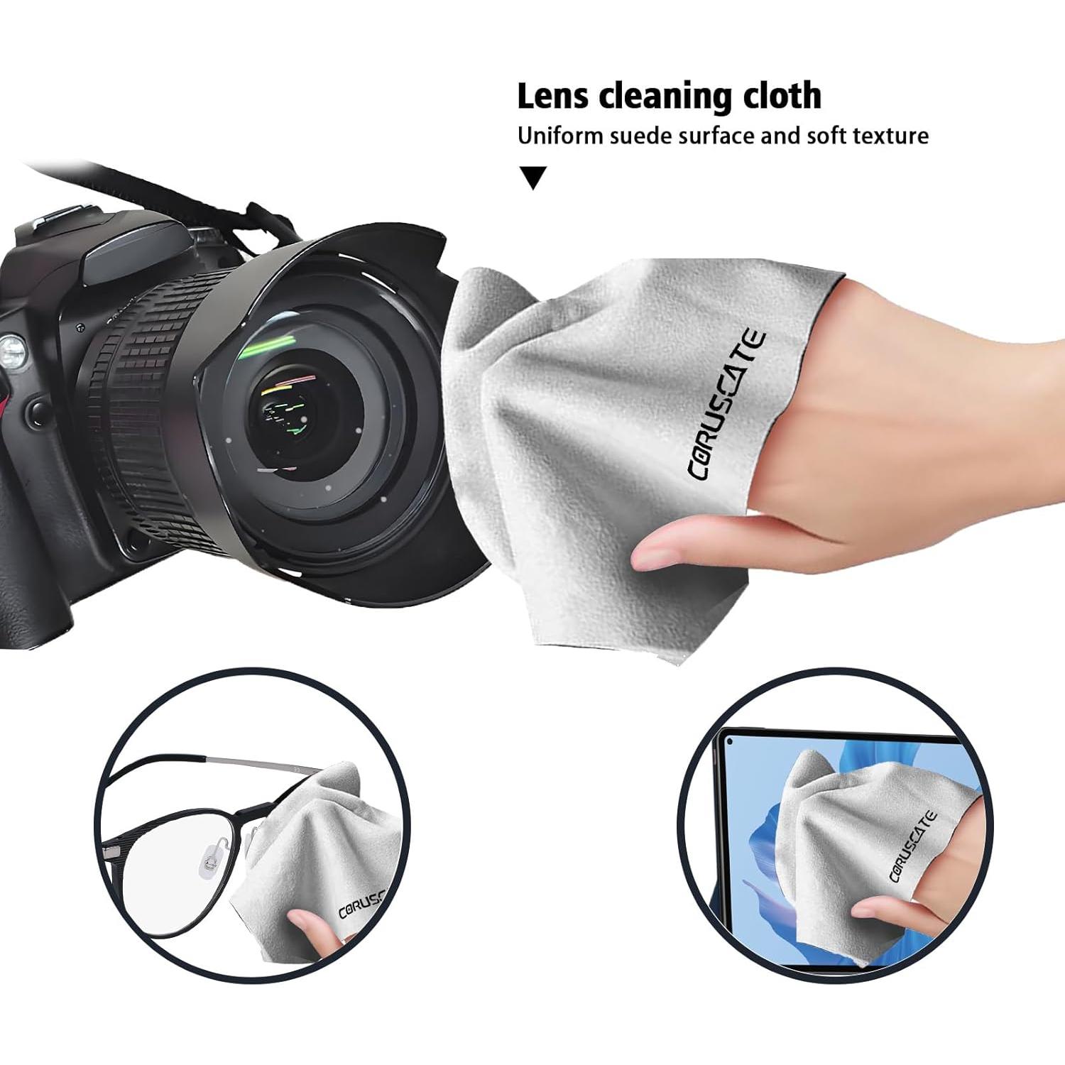 Tapa de Filtro de Lente de Metal Bojun 82mm + Paño de Limpieza