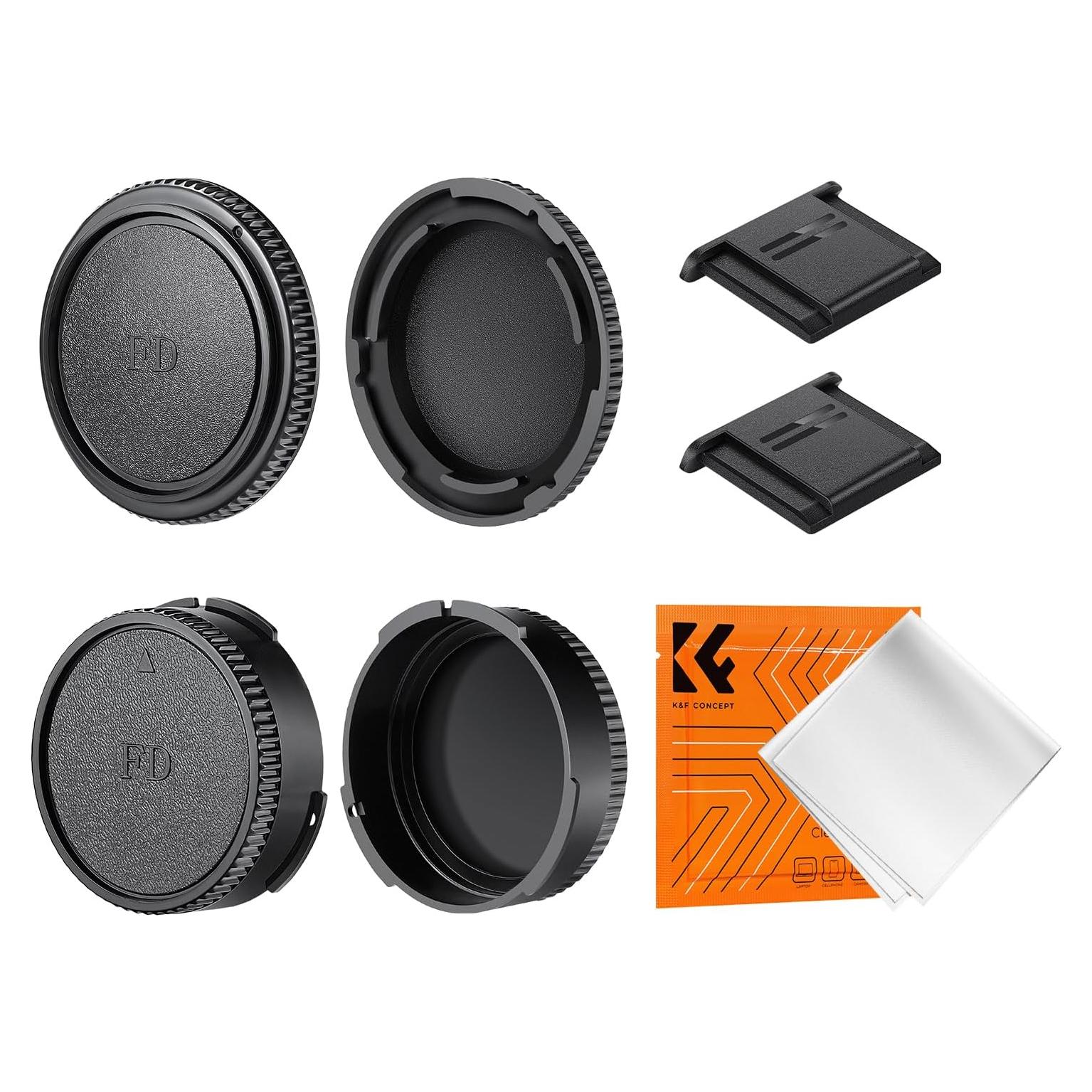 Kit Tapa de Cuerpo y Lente FD Canon - K&F Concept