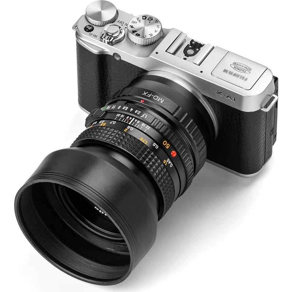 Capucha de lente colapsable 55mm X-SweetDream con tapa