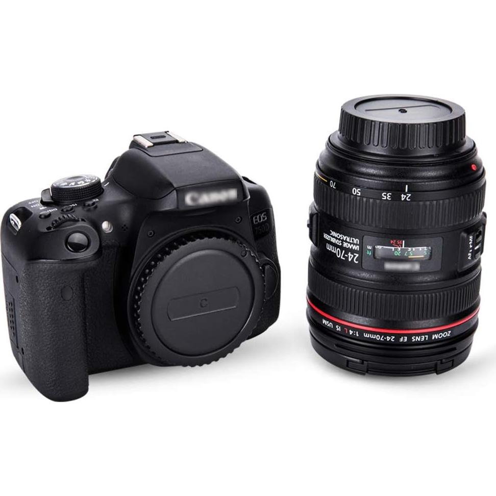 Juego de 10 tapas para lente y cuerpo Canon DSLR - JJC